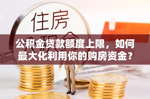 阜城公积金贷款额度上限，如何最大化利用你的购房资金？