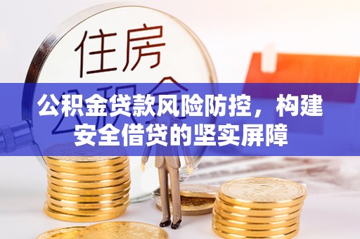 阜城公积金贷款风险防控，构建安全借贷的坚实屏障