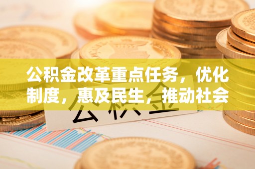 阜城公积金改革重点任务，优化制度，惠及民生，推动社会公平发展