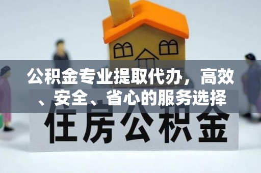 阜城公积金专业提取代办，高效、安全、省心的服务选择