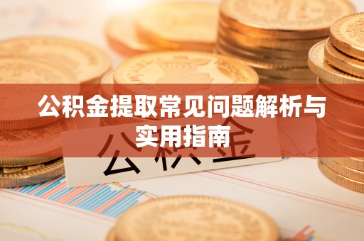 阜城公积金提取常见问题解析与实用指南