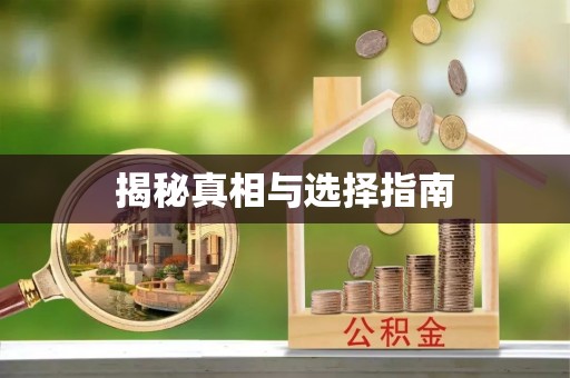 阜城揭秘真相与选择指南