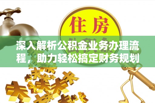 阜城深入解析公积金业务办理流程，助力轻松搞定财务规划
