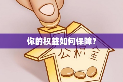阜城你的权益如何保障？