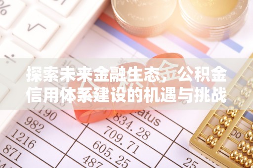 阜城探索未来金融生态，公积金信用体系建设的机遇与挑战