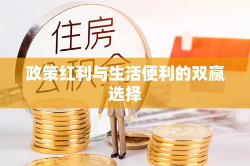 阜城政策红利与生活便利的双赢选择