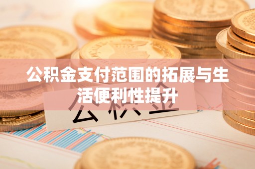 阜城公积金支付范围的拓展与生活便利性提升