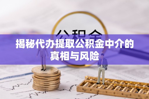阜城揭秘代办提取公积金中介的真相与风险