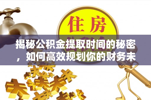 阜城揭秘公积金提取时间的秘密，如何高效规划你的财务未来