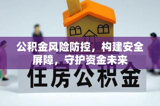 阜城公积金风险防控，构建安全屏障，守护资金未来
