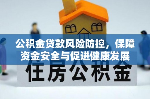 阜城公积金贷款风险防控，保障资金安全与促进健康发展