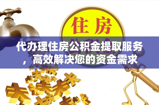 阜城代办理住房公积金提取服务，高效解决您的资金需求