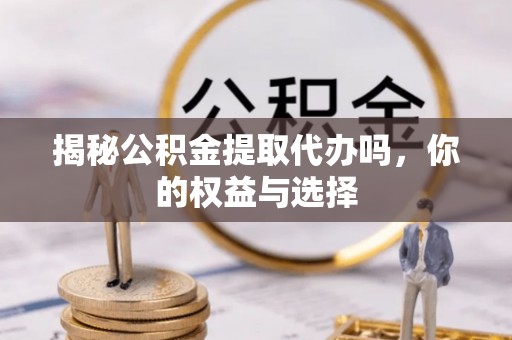 阜城揭秘公积金提取代办吗，你的权益与选择