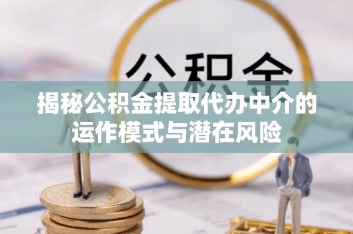 阜城揭秘公积金提取代办中介的运作模式与潜在风险