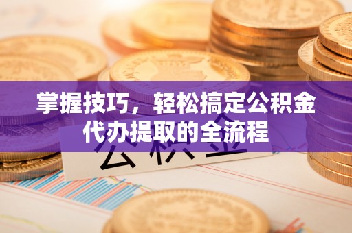 阜城掌握技巧，轻松搞定公积金代办提取的全流程