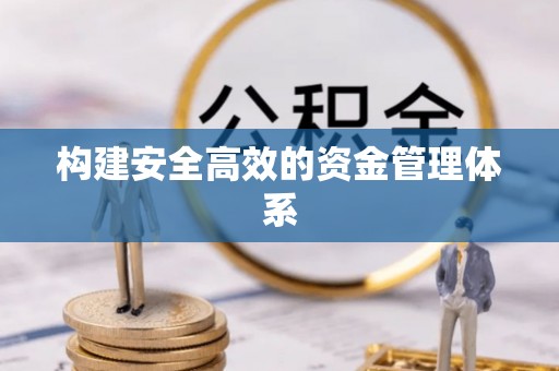 阜城构建安全高效的资金管理体系