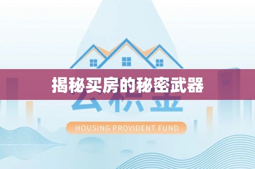 阜城揭秘买房的秘密武器
