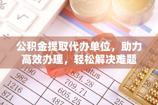 阜城公积金提取代办单位，助力高效办理，轻松解决难题