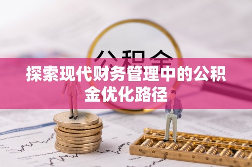 阜城探索现代财务管理中的公积金优化路径