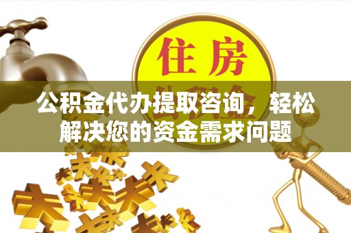 阜城公积金代办提取咨询，轻松解决您的资金需求问题