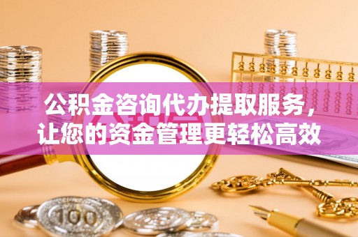 阜城公积金咨询代办提取服务，让您的资金管理更轻松高效