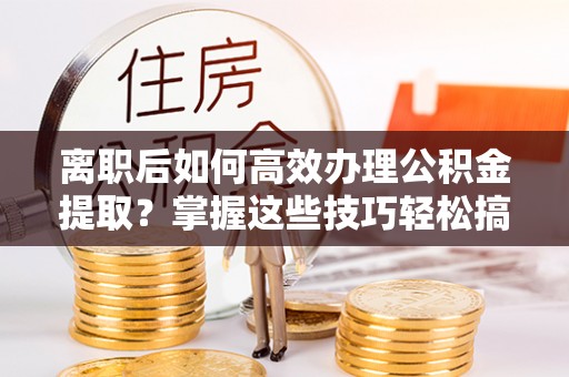 阜城离职后如何高效办理公积金提取？掌握这些技巧轻松搞定