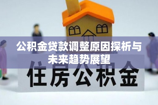 阜城公积金贷款调整原因探析与未来趋势展望