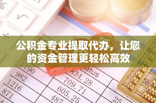 阜城公积金专业提取代办，让您的资金管理更轻松高效
