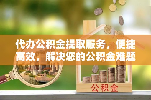 阜城代办公积金提取服务，便捷高效，解决您的公积金难题