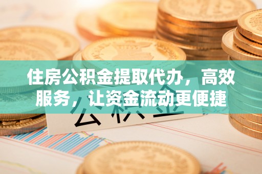 阜城住房公积金提取代办，高效服务，让资金流动更便捷