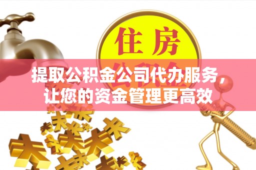 阜城提取公积金公司代办服务，让您的资金管理更高效