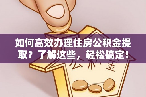 阜城如何高效办理住房公积金提取？了解这些，轻松搞定！