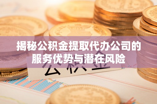 阜城揭秘公积金提取代办公司的服务优势与潜在风险