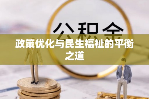 阜城政策优化与民生福祉的平衡之道