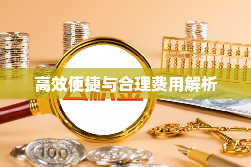 阜城高效便捷与合理费用解析