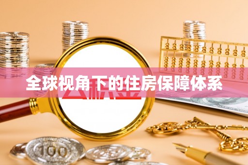 阜城全球视角下的住房保障体系